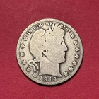 (1) Beautiful Antique 1914-P Barber Half Dollar G-GOOD NICE FILLER BETTER DATE