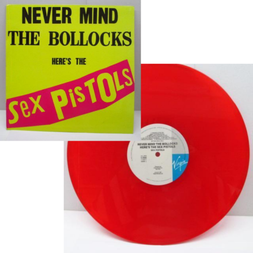 THE SEX PISTOLS NEVER MIND THE BOLLOCKS OZ Re Ltd. Red Vinyl LP Virgin V 2086 - 第 1/4 張圖片