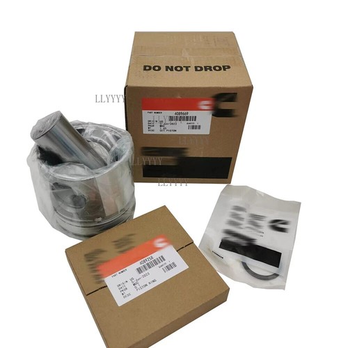 Juego de 6 pistones + anillo + pasador de pistón para Cummins para Dodge Ram 2004-2007 5,9 L 24 V - Imagen 3 de 10