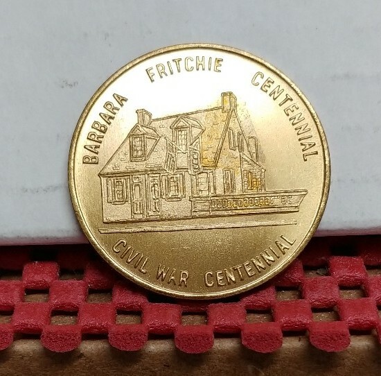 1962 Barbara Fritchie - Frederick MD Civil War Centennial, Bank