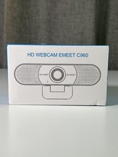 EMEET C960 1080P USB Webcam with Microphone Privacy Cover for PC/Computer