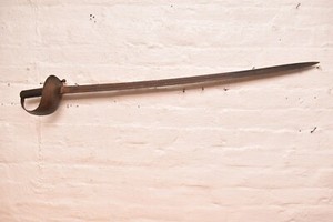 ANTIQUE 19TH C. BRAZILIAN M1880 CAVALRY SWORD WW1 SOLINGEN GERMAN MADE E.U.B.=