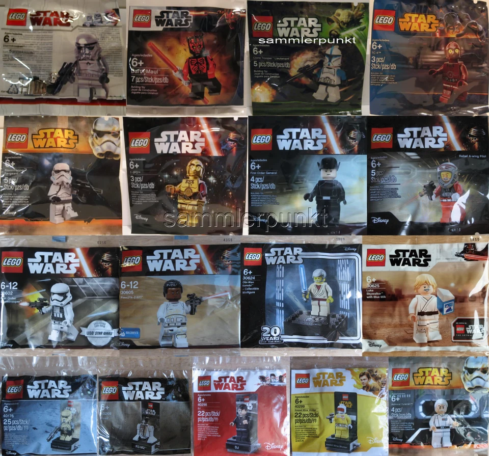 1 LEGO® STAR WARS MINIFIGUR im Polybag Ihrer Wahl - Bild 1 von 1