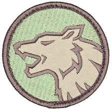 MSM WOLF HEAD MILSPEC MONKEY TACTICAL MILITARY MULTICAM HOOK MORALE PATCH