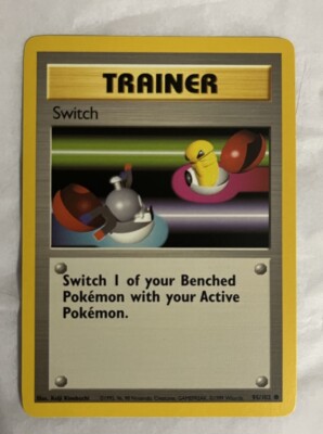 Pokémon Trainer Switch 95/102 | eBay