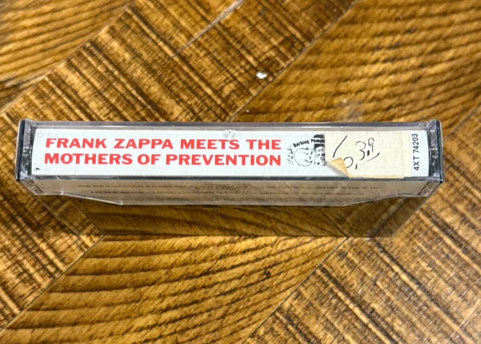 Frank Zappa Meets the Mothers of Prevention (Cassette Tape, 1985) SEALED - Image 3 of 3