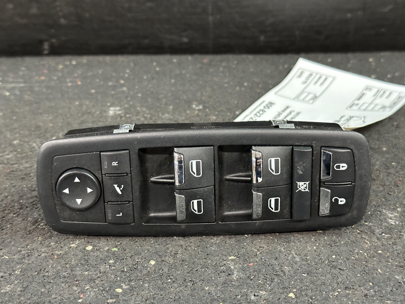 14-17 MASERATI GHIBLI DRIVER LH DOOR MASTER WINDOW SWITCH LOCK MIRROR 670025406