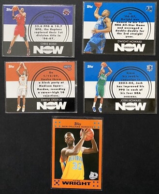 2007-08 Topps - Generation Now (4,5,6,7) / Rookie Set Orange (13) - Insert LOT