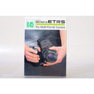 Zenza Bronica ETRS The Multi-Format Camera Prospekt - Brochure - Heft - Leaflet
