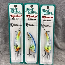 (3) Reef Runner 400 Ripshad Crankbait - WILD THING (HUCKLEBERRY) FAST SHIPPING!