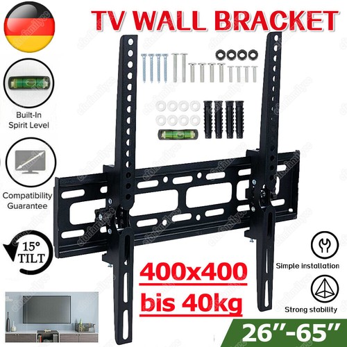 NEMAXX TV-Wandhalterung Schwenkbar Bis 180° - Für 32-70 Zoll Fernseher, Max. 45kg