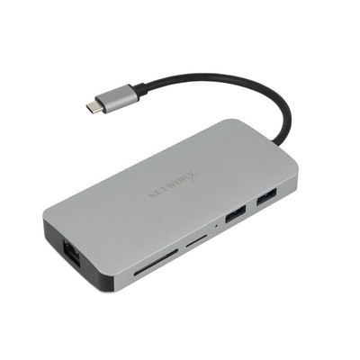 NetworX Usb-c Hub Multiadapter für MacBook Space grau online 