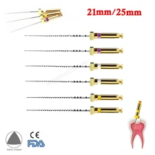 6pcs Dental Endo Rotary NITI File X-PATH Engine Root Canal Treatment 13#-19