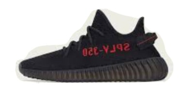 adidas Yeezy Boost 350 V2 Herren Sneaker EUR44 - Black/Red Neu Und Doubleboxed