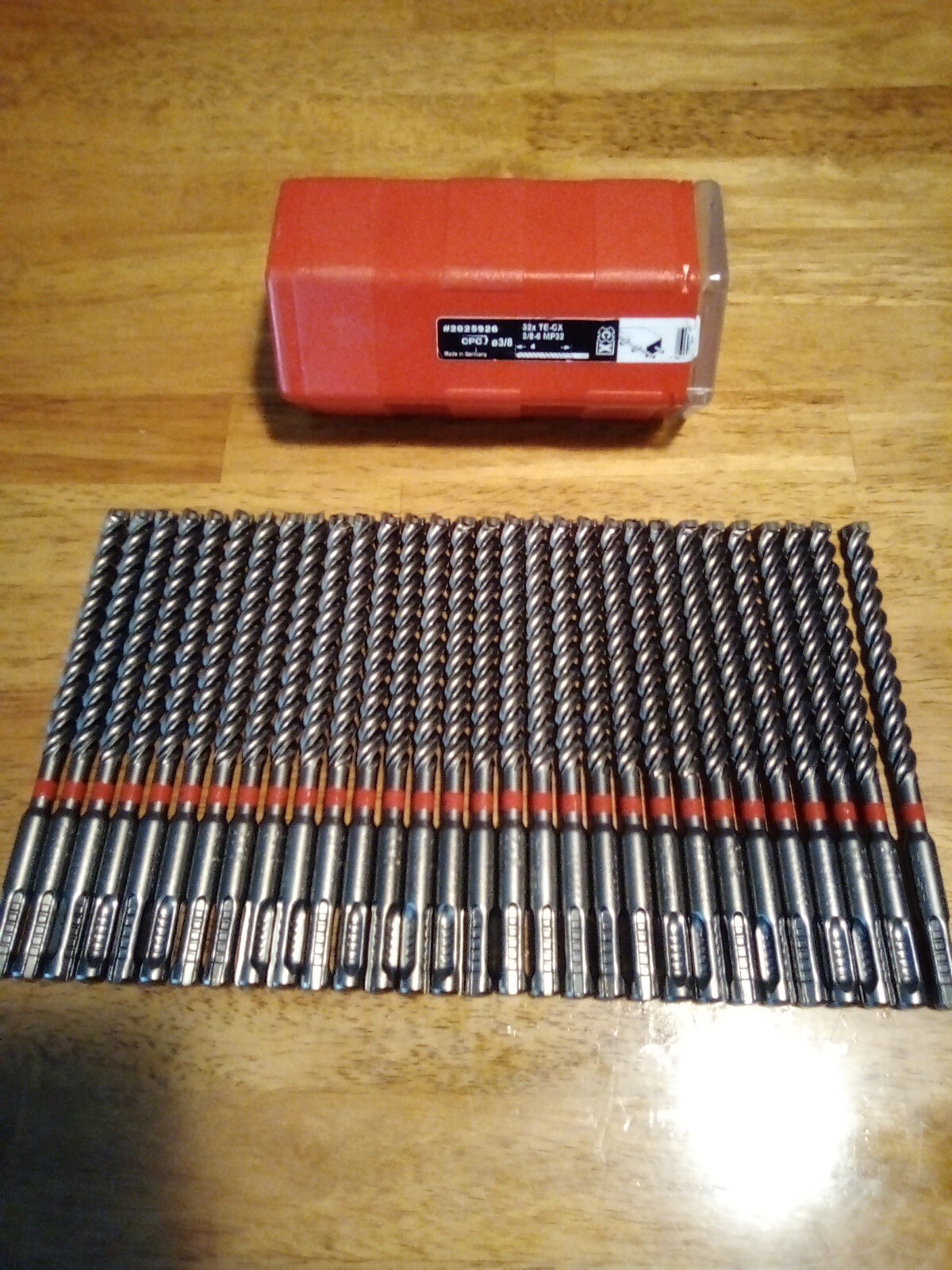 Lof of 30 Hilti Hammer Drill Bits 2025926 TECX 3/8 6 In. eBay