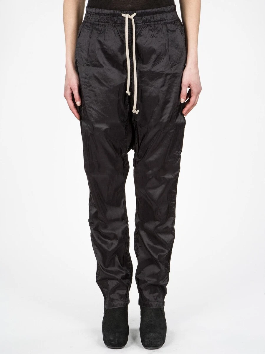 rick owens drop crotch pants