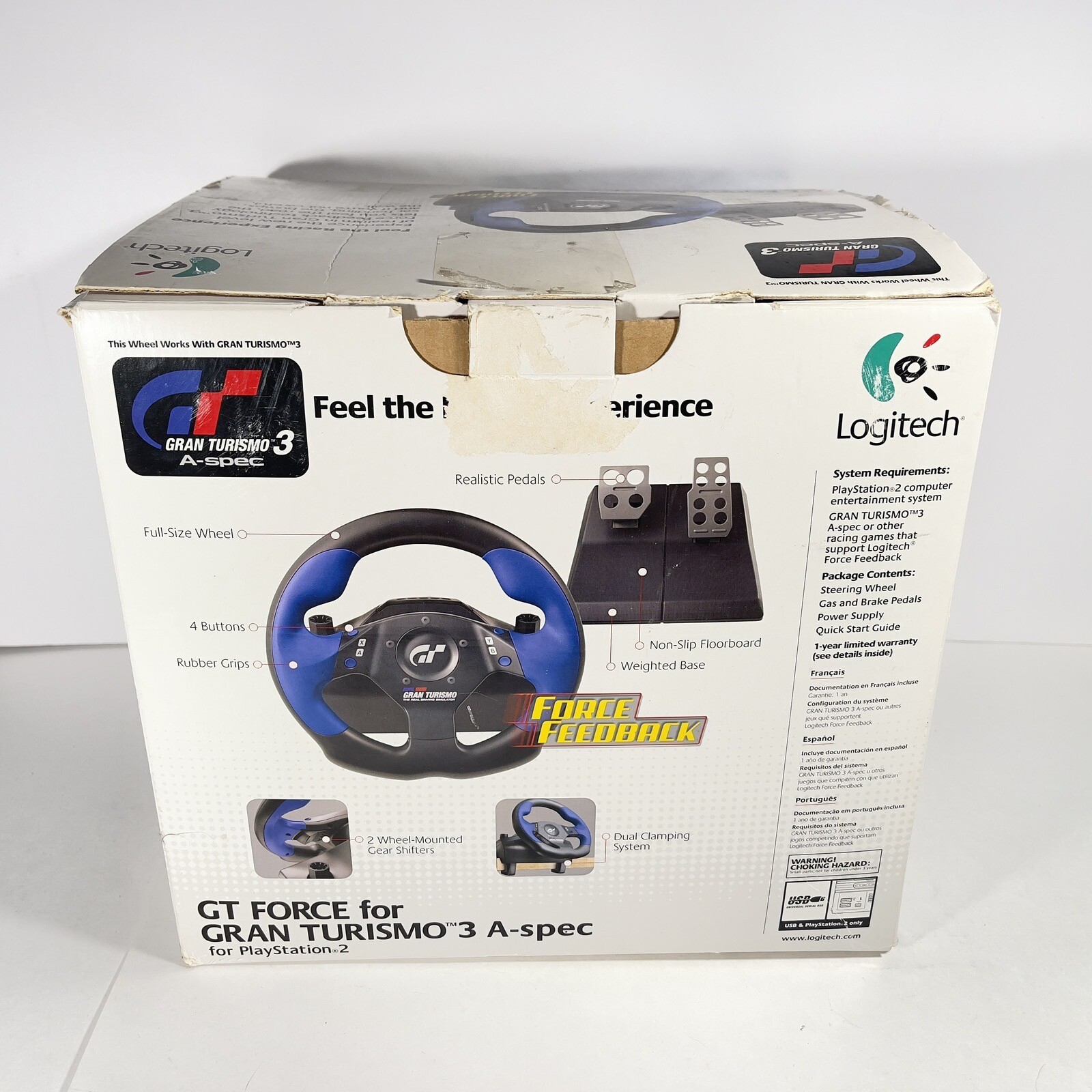 Logitech Driving Force Pro Steering wheel for PC, PlayStation 2 and 3 for  Sale in City of Industry, CA - OfferUp