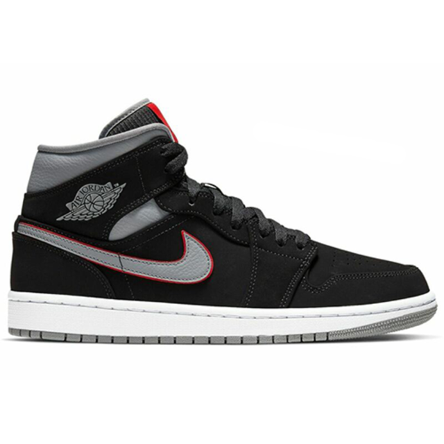 air jordan mid 1 black grey