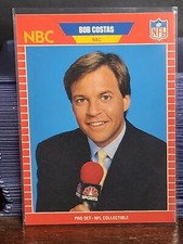 1989 Pro Set Announcers #23 Bob Costas NBC