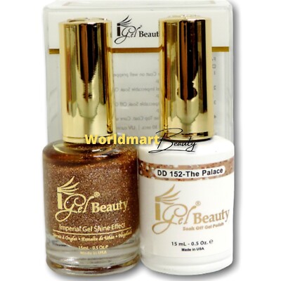IGel Beauty Gel Nail Polish 0.5oz Gel DUO DD152- THE PALACE