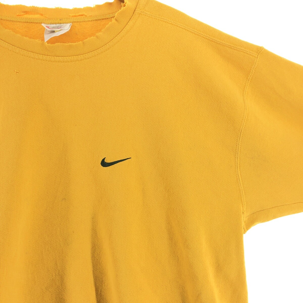 90'S Nike One Point Logo Sweatshirt Trainer Made in USA