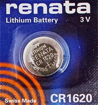 CR1620 RENATA WATCH BATTERIES ECR1620 KCR1620 DL1620 5009LC New AuthorizedSeller
