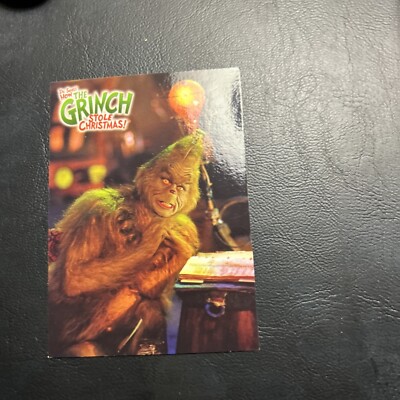 Jb14 dr. Seuss How The Grinch Stole Christmas 2000 #￼ 32 Jim Carrey I'm A Psycho
