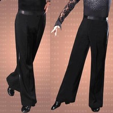Men's Ballroom Latin Loose Jazziness Stage Dress Modern Samba Pants