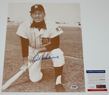 AL KALINE DETROIT TIGERS SIGNED AUTHENTIC 11x14 PHOTO B w/COA MLB HOF MR. TIGER
