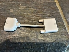 3 Vintage Apple connection adapter cords cables genuine Video VTG