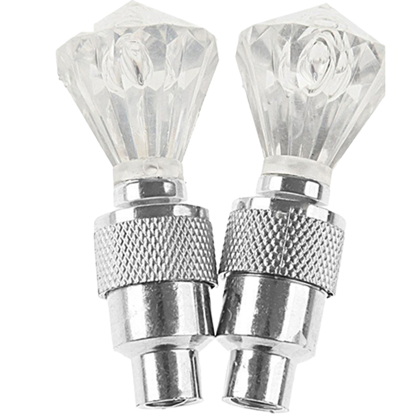 2pcs Valve Stem Automatic Cycling Equipment Bicycle Tire Led Valve Caps