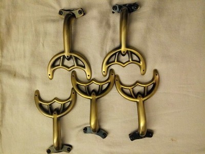 Hamton Bay K 52 Brass Finish Ceiling Fan Blade Arms Bracket Ebay