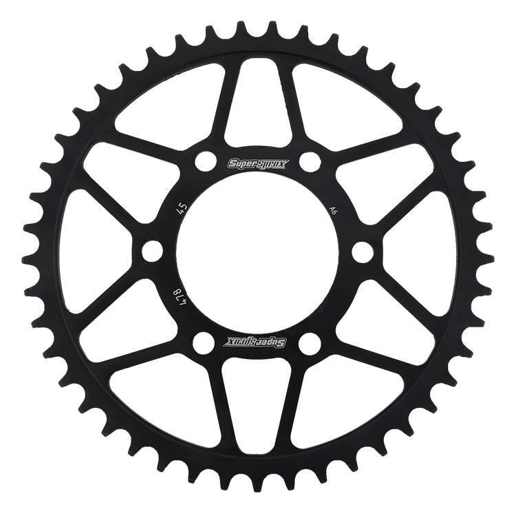 Black 520 Conversion Rear Steel Sprocket 45 Teeth Kawasaki ZX600