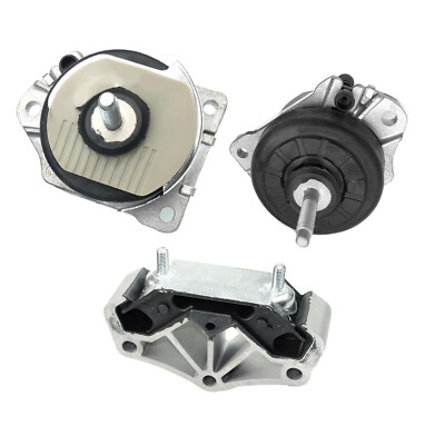 3Pcs Engine Motor & Trans Mount Kits For Ford Mustang 2.3L EcoBoost 2015-2021