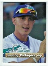 2018 Ogden Raptors (Rookie Advanced-Los Angeles Dodgers) Jeremy Rodriguez