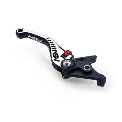 ASV C5 Bremshebel kurz schwarz & silber Triumph Street Triple 765 2017 - 2023