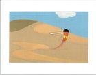 Mighty Mouse Cartoon Production Animation Cel Setup Filmation Anime b263 — photo 1