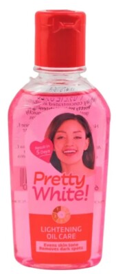 PRETY WHITE Lightening  Body Oil 60 ml SUPER FAST SHIPPING