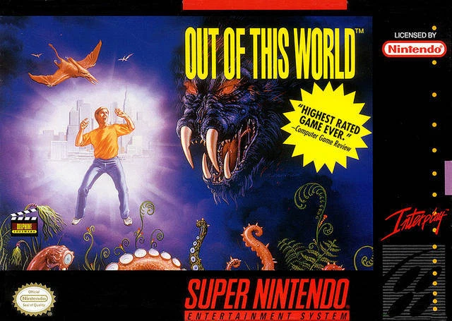 Out Of This World SNES Super Nintendo Game 40421820047 eBay