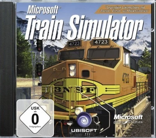 MICROSOFT TRAIN SIMULATOR - PC CD-ROM - NEW & INSTANT