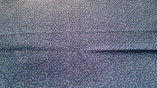 Fabric Timeless Treasure Dark Blue Leaves/Fern on Cornflower Blu 45" x 26" 3.75
