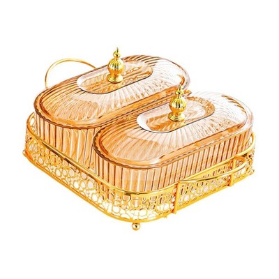 Servierplatte für Nüsse und Süßigkeiten, ideal für Kekse und Snacks
