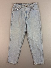 Vintage Levis 15921 Jeans Womens 32x29 Blue Tapered Orange Tab High Rise 14