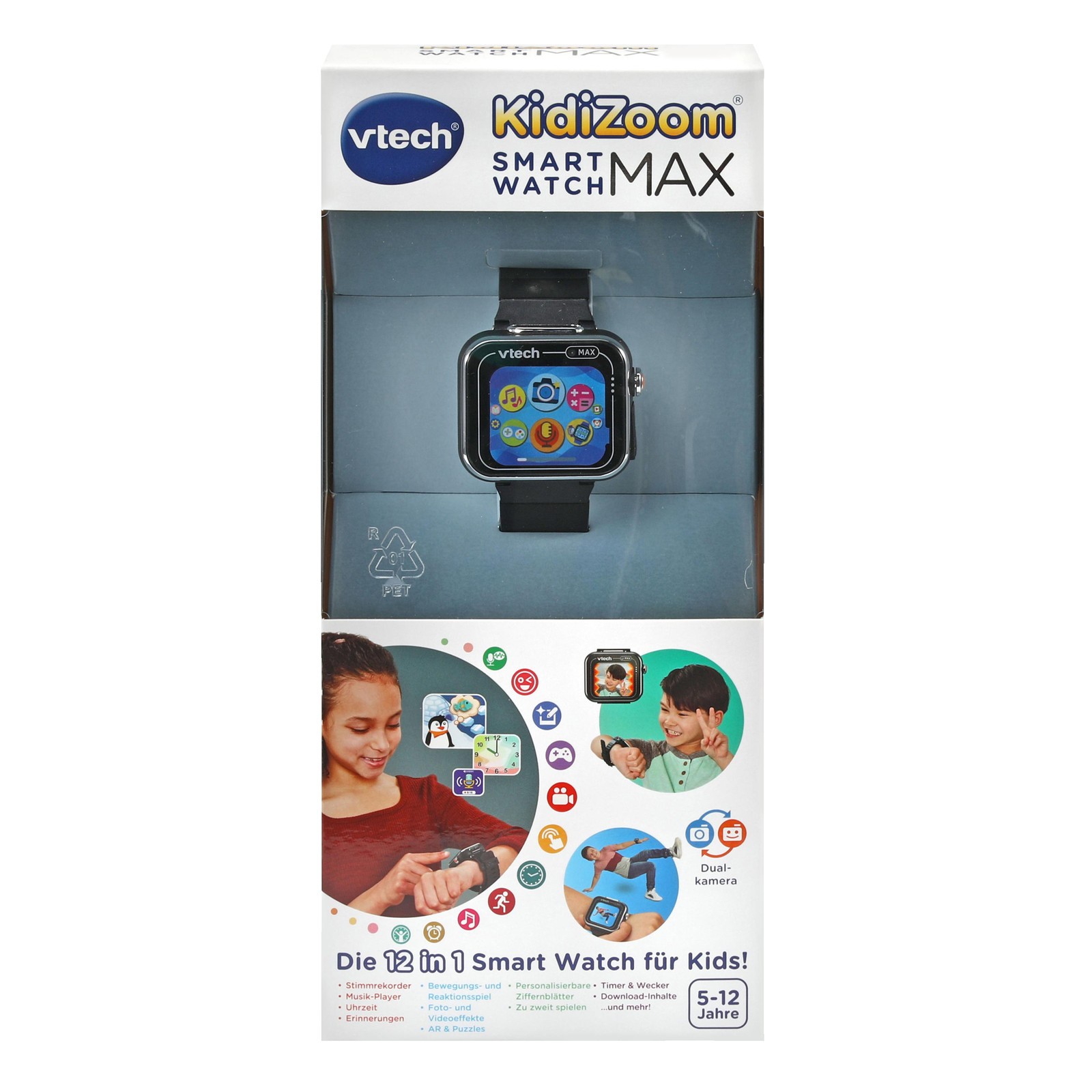 VTECH KidiZoom MAX schwarz Kinder-Умные часы Германия 8990₽
