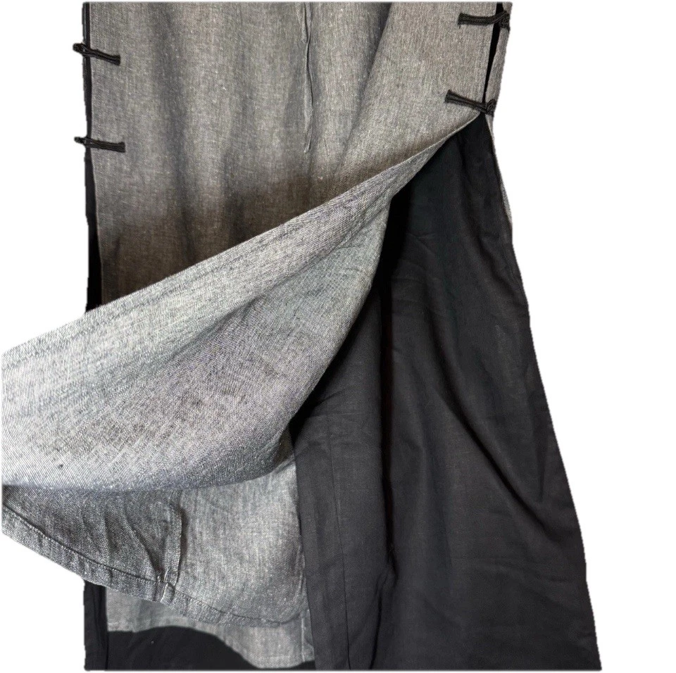 NWT Lintico Cropped Wide Leg  Linen Elastic Waist Pull On Pants Lagenlook XXL H4 - Image 4 of 4