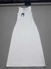 Universal Thread New Cream Ribbed Maxi Dress Size XS
