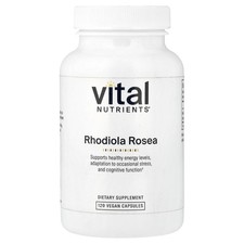 Rhodiola Rosea, 120 Vegan Capsules 200 mg per Capsule 