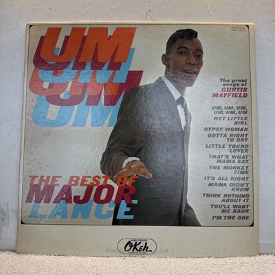MAJOR LANCE - THE BEST OF MAJOR LANCE: UM, UM, UM, UM, UM, UM - SOUL LP