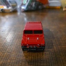 Tyco Magnum 0x2 Red Hummer Slot Car HO Scale Slot Car Found in abandoned storage