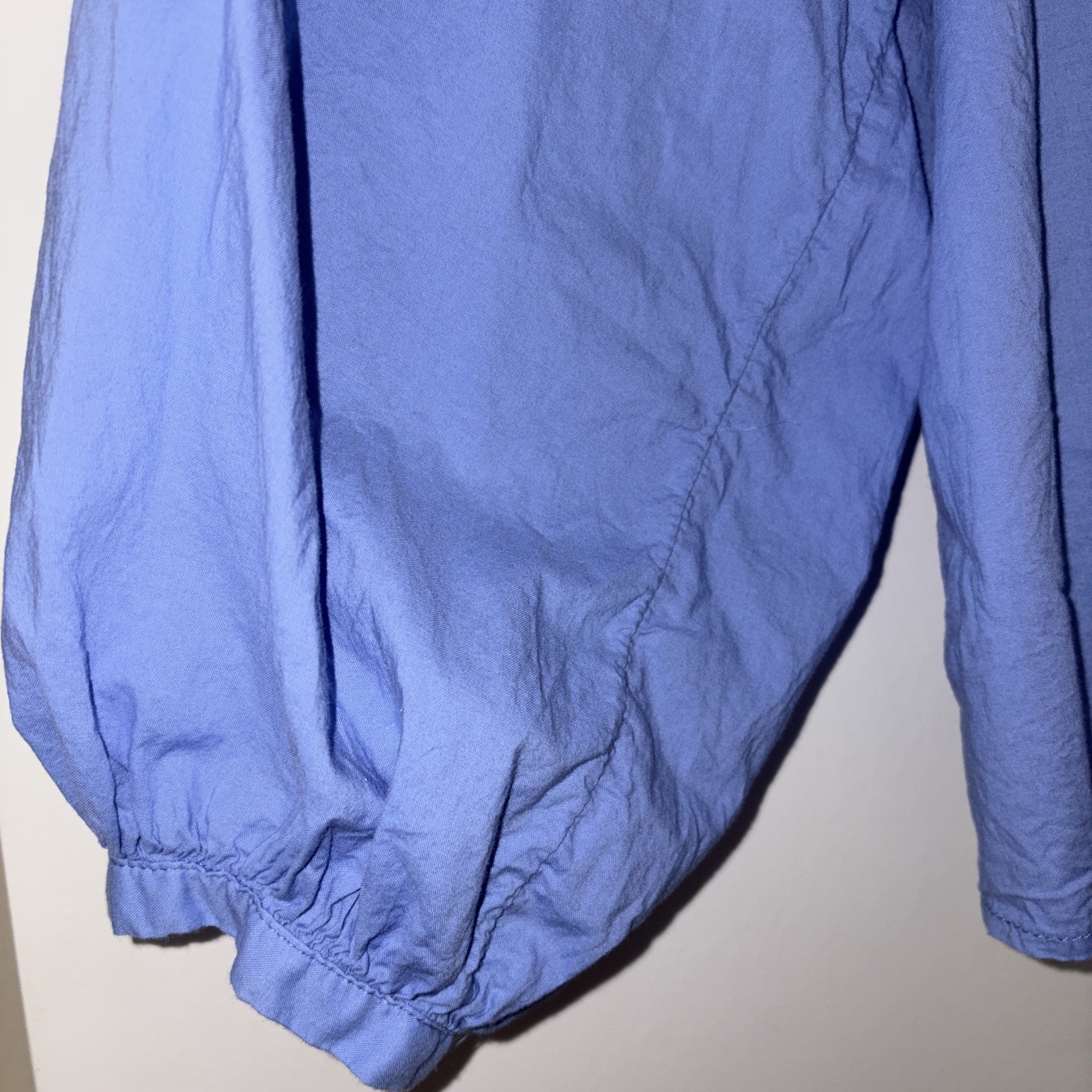 Universal Thread Periwinkle Peasant Top Size L Ga… - image 4